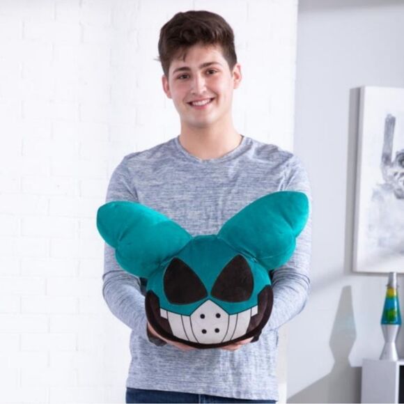 My Hero Academia Club Mocchi- Mocchi- Deku Mask Mega Plush - Picture 2 of 5